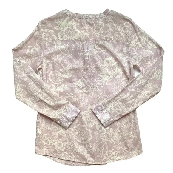 NWT GAP Floral Long Sleeve Blouse - Picture 4 of 4